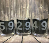 Tumbler Whisky Tumbler Glas 330ml - Kostenlose Gravur / Dein Design