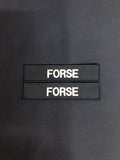 2 x Royal Navy PCS Name Badge / patch - Shirt / Smock Variant