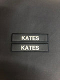 2 x Royal Navy PCS Name Badge / patch - Shirt / Smock Variant