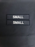 2 x Royal Navy PCS Name Badge / patch - Shirt / Smock Variant