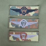 Qualifikationsflügel der deutschen Fallschirmjäger für Fallschirmspringer – alle Grade/alle Farbvarianten