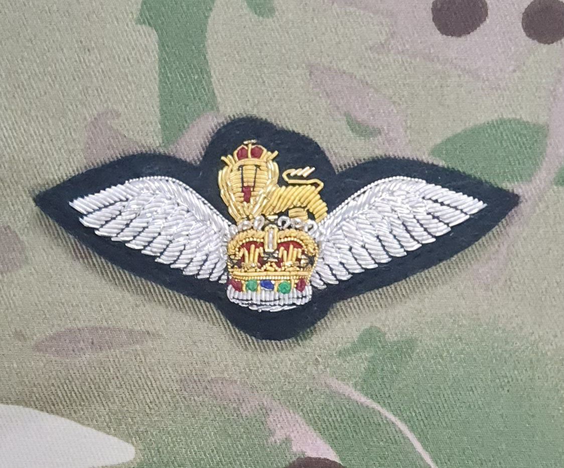 Abzeichen Nr. 1 des Pilotengeschwaders des Army Air Corps (AAC) (EIIR)
