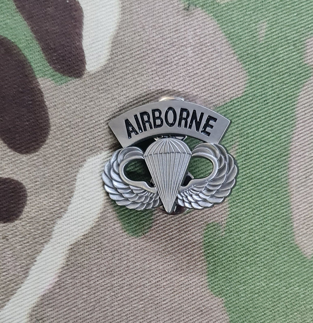 Amerikanischer Fallschirmspringer Sprungflügel Para Airborne Metall Brosche