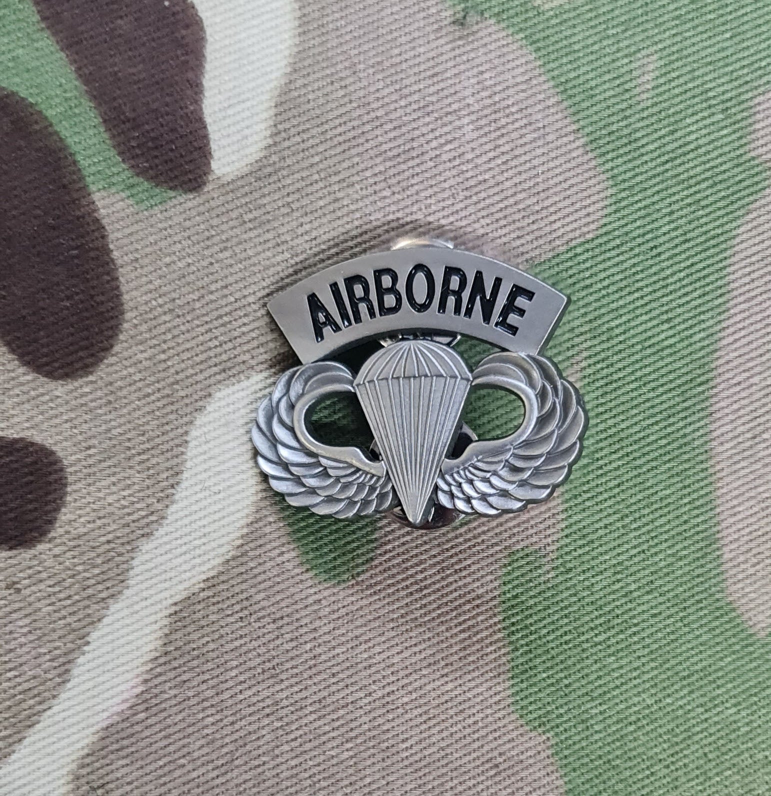 Amerikanischer Fallschirmspringer Sprungflügel Para Airborne Metall Brosche