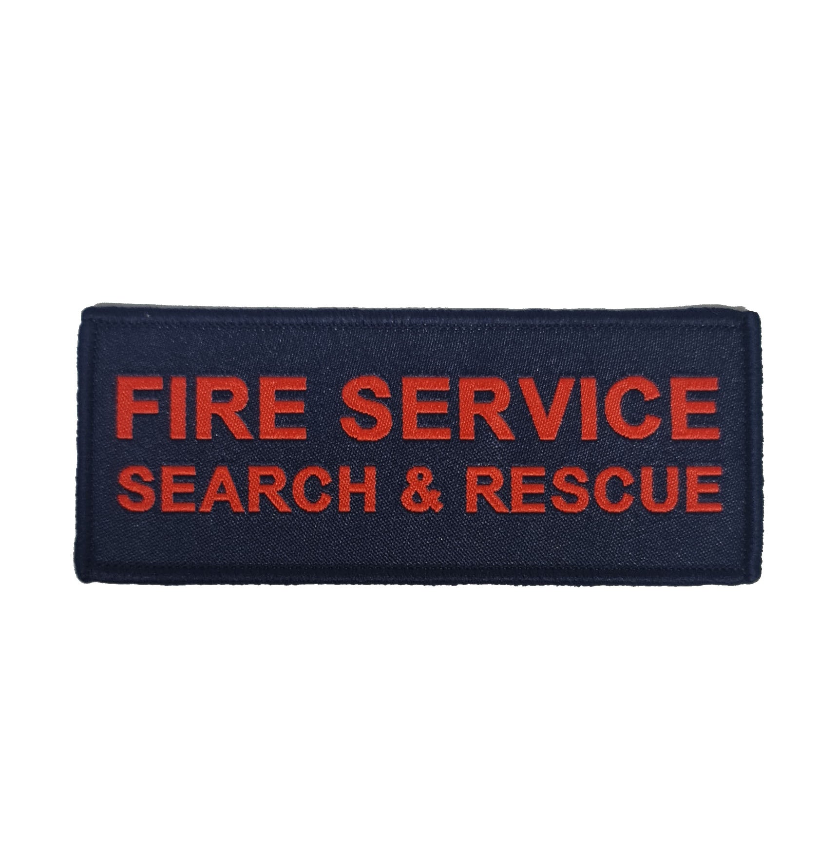 Rettungsdienst-Abzeichen/Aufnäher 40 mm x 100 mm – Feuerwehr Suche &amp; Rettung