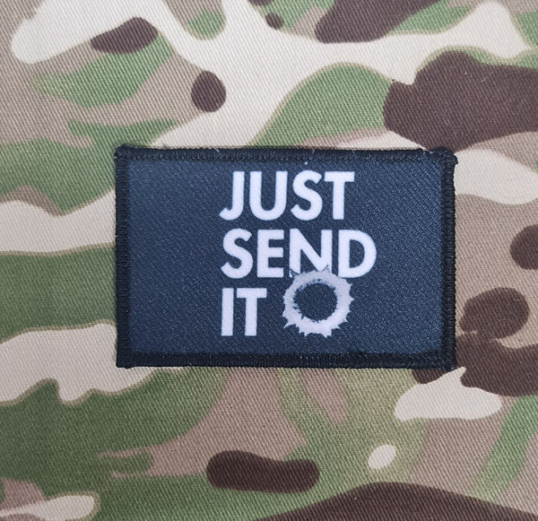 Just Send It Morale badge / Patch