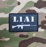 L1A1 Self Loading Rifle SLR 7.62 Morale badge / Patch