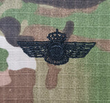 Spanish/Spain paracaidista - US (OCP, Regulation Size) Ripstop multicam fabric embroidered Parachutist wing jump patch / badge