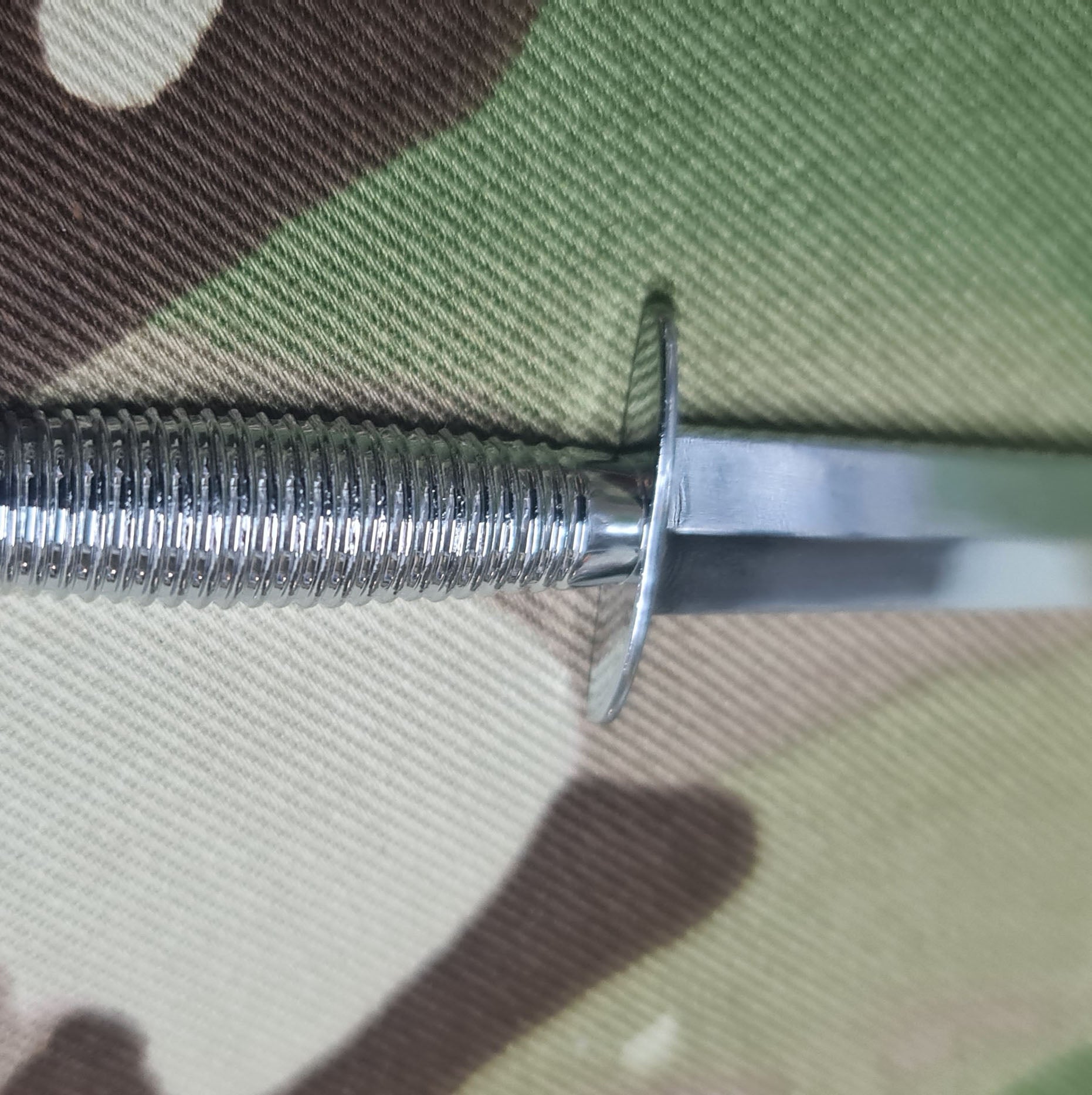 Commando Dagger / Fairburn Sykes - Chrom ABS 3D Auto / Auto / LKW / Aufkleber / Logo