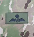 RN FAA - Royal Navy Fleet Air Arm - Pilot Wings Qualification Wings Cloth - subdued (EIIR)