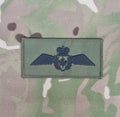 Kanadische Luftwaffe – Piloten-Qualifikationsflügel-Stoff – gedämpft (EIIR)