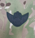 JTAC Wings (Joint Terminal Attack Controller) Qualifikationsabzeichen (Gewehre / RGR Schwarz auf Gewehrgrün-Variante)