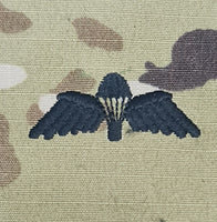 Australia / Australian - US (OCP, Regulation Size) Ripstop multicam fabric embroidered Parachutist wing jump patch / badge