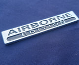 Airborne Special Edition - Chrome ABS 3D automobile / car / Truck / Decal / logo