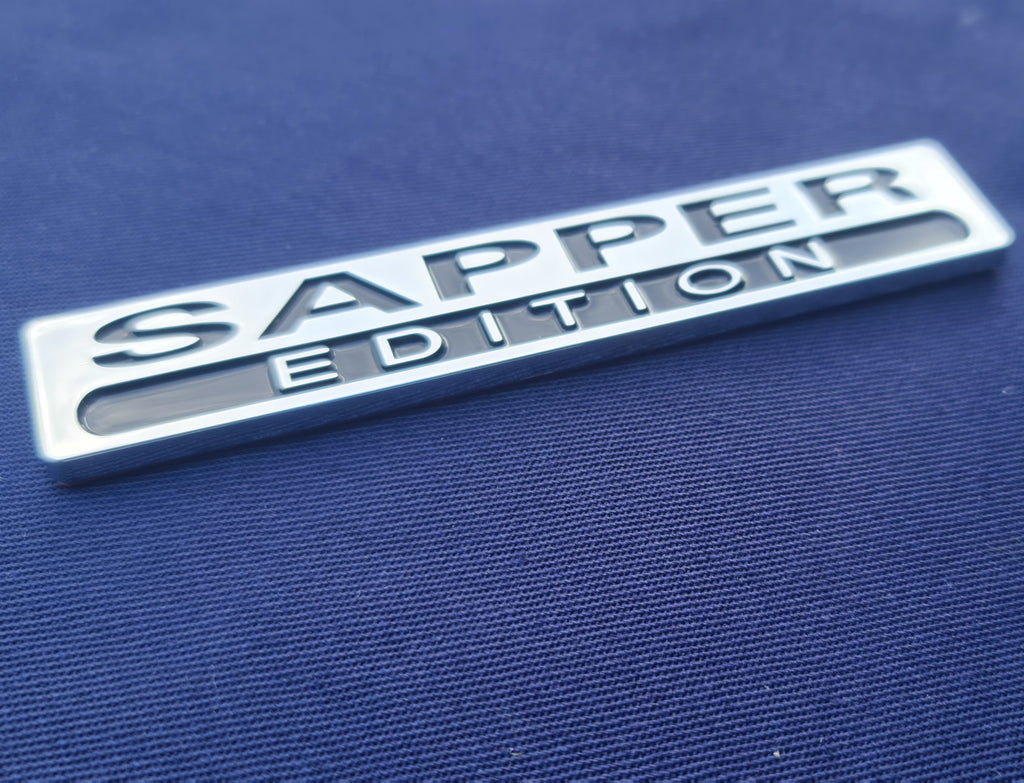 Airborne Special Edition - Chrom ABS 3D Auto / Auto / LKW / Aufkleber / Logo