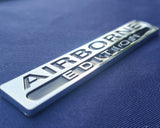 Airborne Special Edition - Chrome ABS 3D automobile / car / Truck / Decal / logo