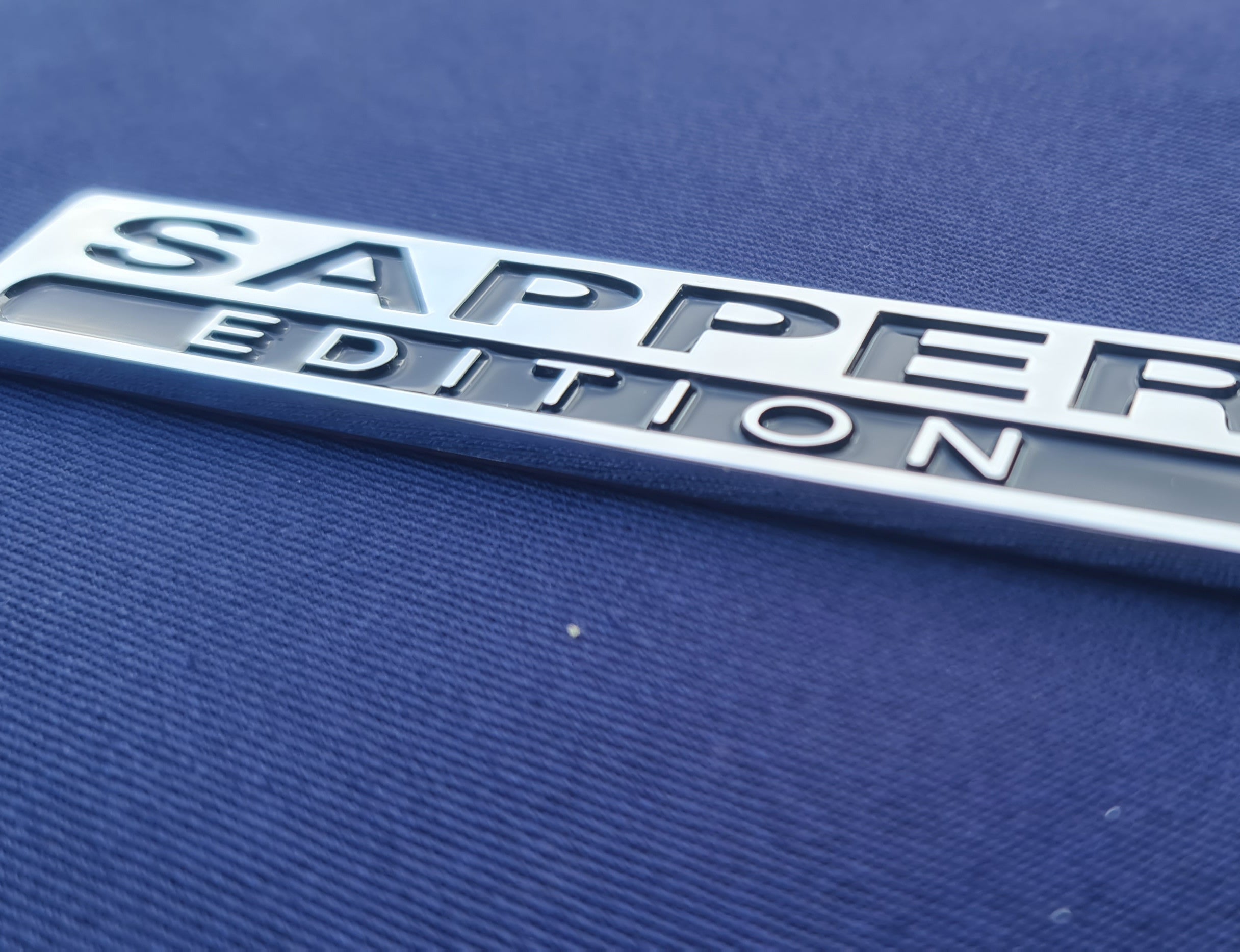 Sapper Special Edition - Chrome ABS 3D automobile / car / Truck / Decal / logo