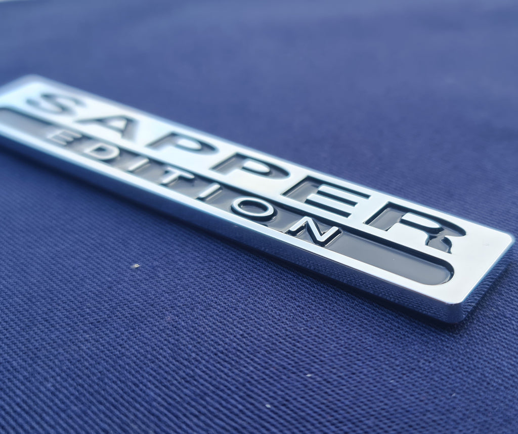 Airborne Special Edition - Chrom ABS 3D Auto / Auto / LKW / Aufkleber / Logo