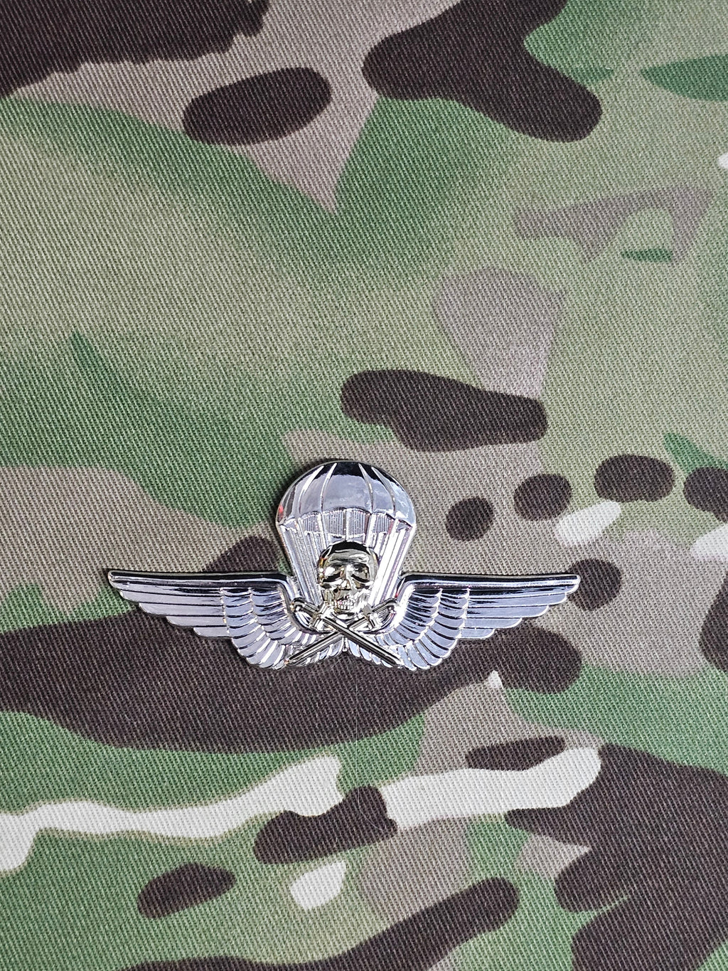Metall Ungarn / Ungarisch 1940 / 2021 M - Airborne Parachutist Qualification Wings