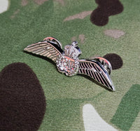 RAF / Royal Air Force Pilots Wings Metal (Kings Crown / CR3) - (Miniature / Mess Dress)