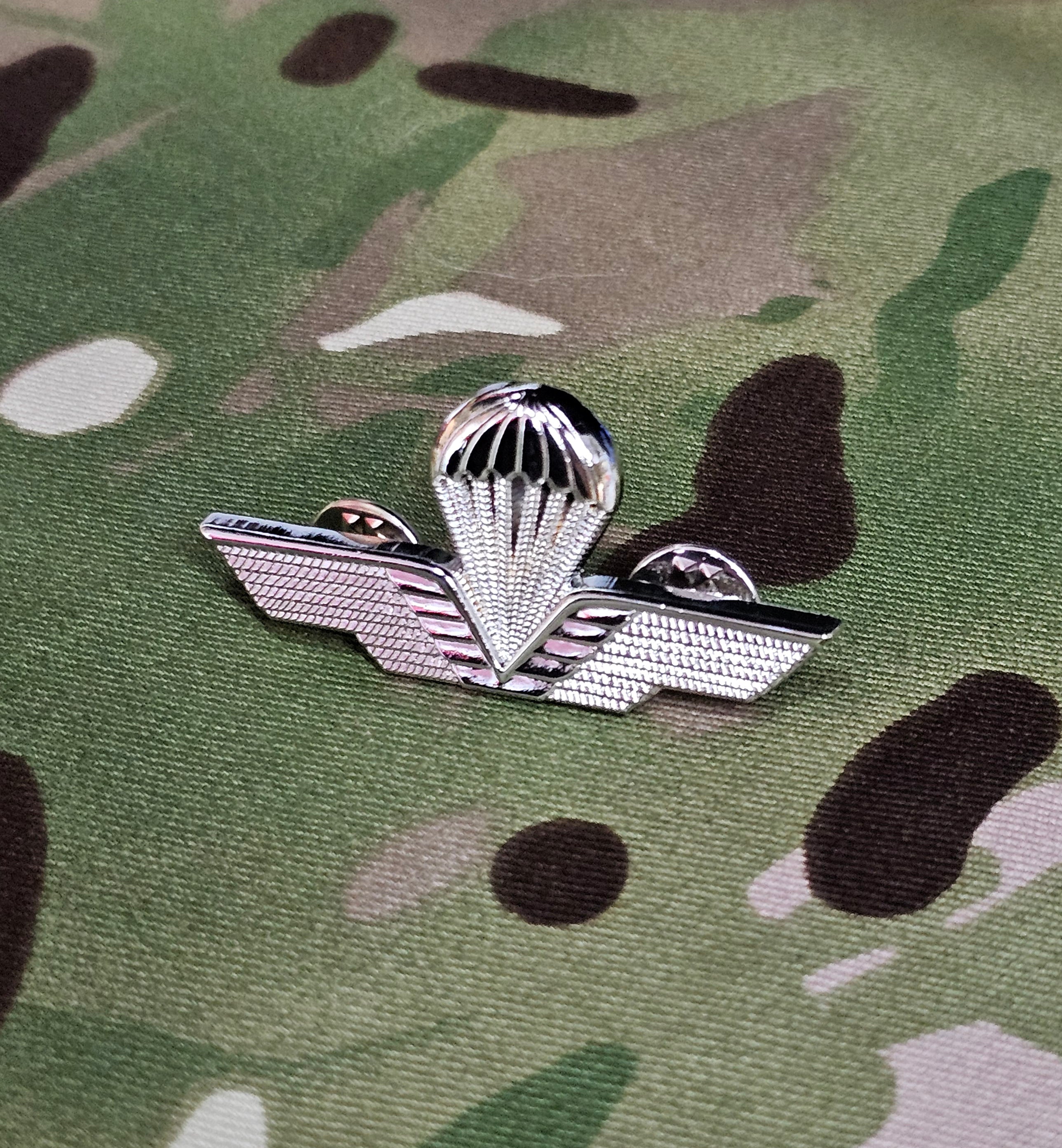 Miniature Italy / Italian Parachutist Jump Wings Metal - Basic (Mess Dress)