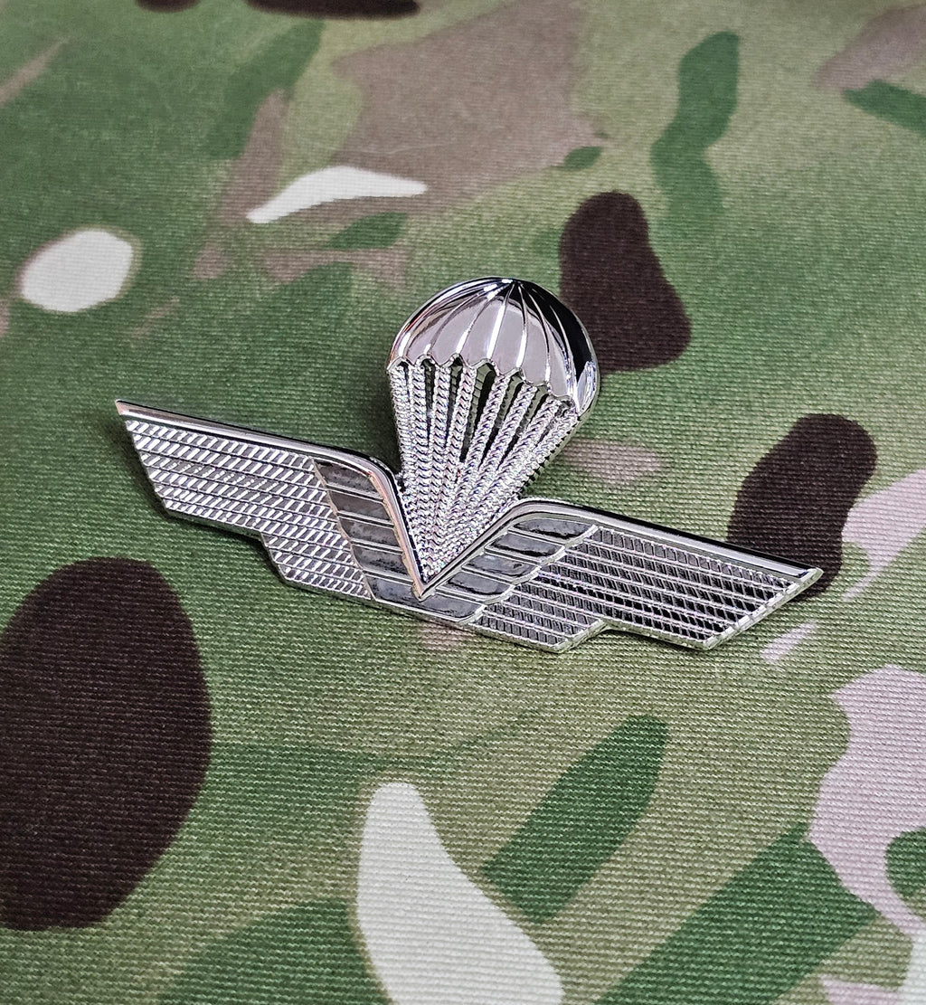 Italien / Italienische Fallschirmspringer-Sprungflügel aus Metall - Basic