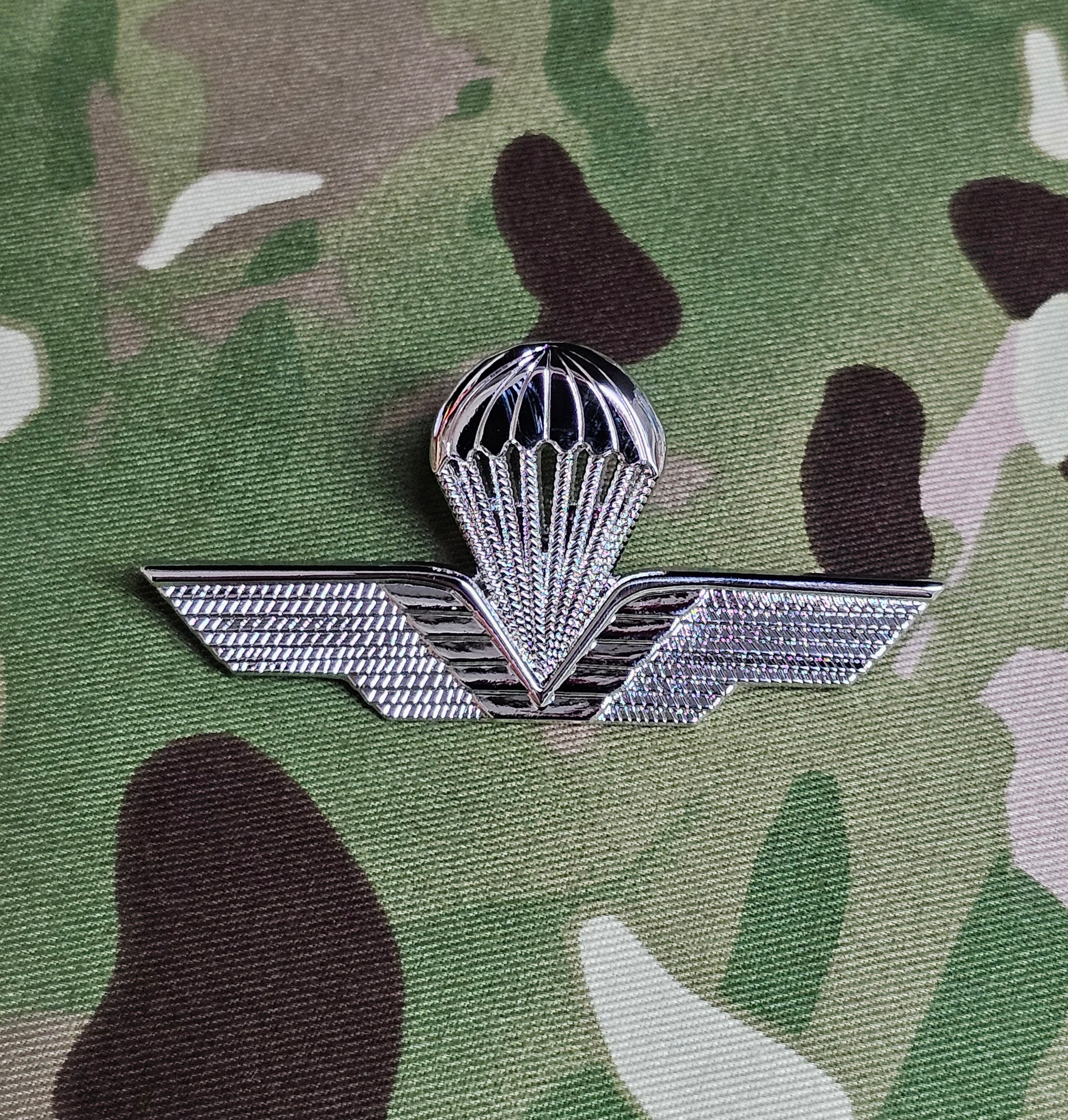 Italien / Italienische Fallschirmspringer-Sprungflügel aus Metall - Basic