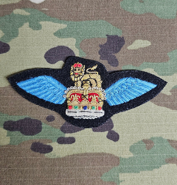 Dienstabzeichen Nr. 2 (EIIR) des Offiziers- und Pilotengeschwaders der Army Air Corps (AAC)
