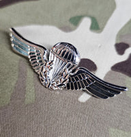 Brazilian / Brazil Paratrooper / Parachutist Wing Metal - (Full Size)