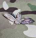 AAC / Army Air Corps Pilots Wings Metal (Kings Crown / CR3) - (Miniature Mess Dress Size)