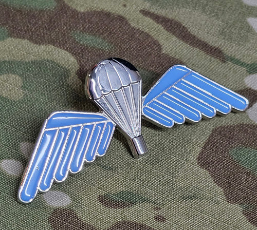 Britisches/britisches Fallschirmspringer-Sprungflügel-Metallabzeichen