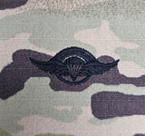 Argentina / Argentinian - USA (OCP, Regulation Size) Ripstop multicam fabric embroidered Parachutist wing jump patch / badge