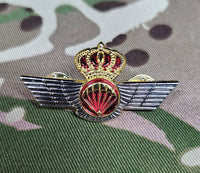Miniature Spain / Spanish Parachutist / paracaidista Jump Wings Metal - Basic (Mess Dress)