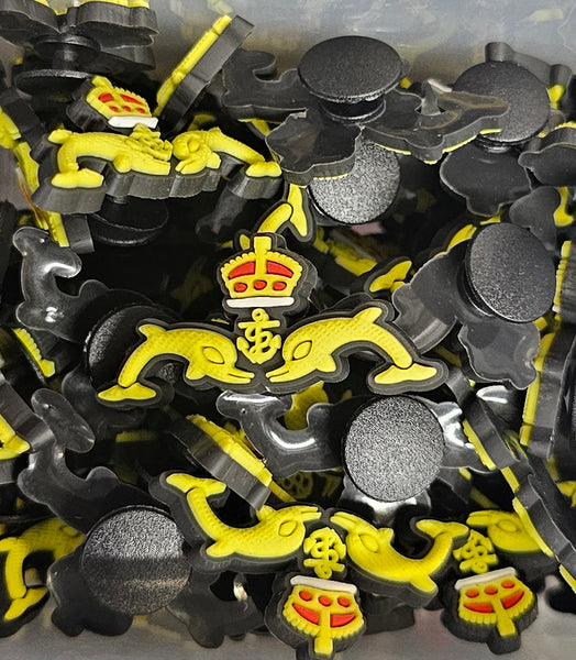 Submariner - Shoe charm - clog / water shoe - novelty charm / gem / logo customise your footwear
