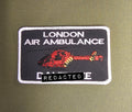 London - Air Ambulance / HEMS - Pilot / Aircrew Style Name Tag Chest Identification Badge (Choose your Colour)