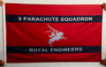 Limited Edition - 9 Parachute Squadron Royal Engineers Flag (9 Para Sqn RE)- Flag - 5ft x 3ft