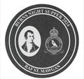 Robert 'Robbie' Burns Night - Personalisierte gravierte Schieferuntersetzer - Mess Dinner Logo Untersetzer