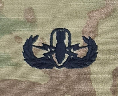 EOD / Bomb Disposal- US / USA - Occupation / trade - fabric embroidered patch / badge