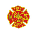 US Fire Department Crest / logo - Embroidered Logo / Design- Choose your Garment