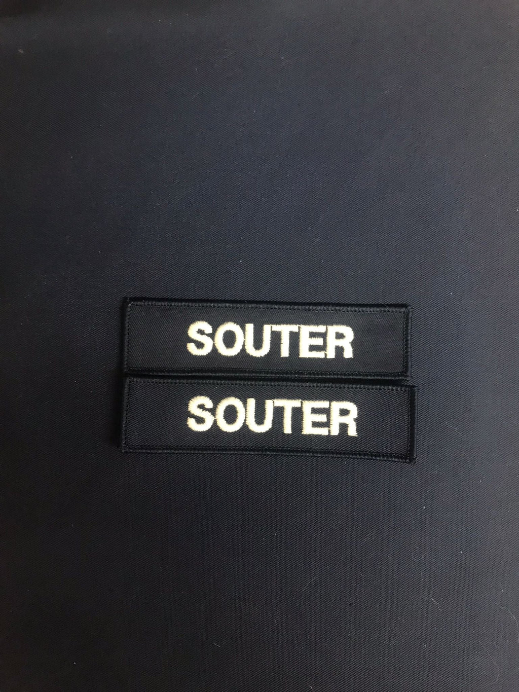 x2 Name Badge / Name Tape  120mm x 25mm (Choose Colour) (PCS Style)