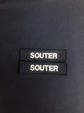 x2 Name Badge / Name Tape  120mm x 25mm (Choose Colour) (PCS Style)