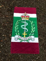 Royal Army Medical Services / RAMS v2- Towel Fully Printed beach 70cm x 140cm (Retro Design)