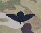 Irish / Ireland - US (OCP, Regulation Size) Ripstop multicam fabric embroidered Parachutist wing jump patch / badge