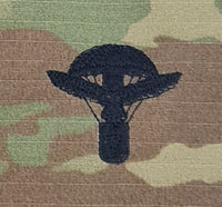 Slovakia / Slovakian - US OCP Ripstop multicam fabric embroidered Parachutist wing jump patch / badge