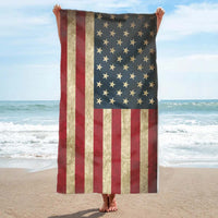 United States / USA Flag - Fully Printed Towel - Choose your size