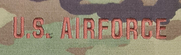 US Air Force - US / USA - US OCP Ripstop multicam fabric embroidered patch / badge