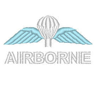 British Airborne Parachutist Wings - Embroidered - Choose your Garment