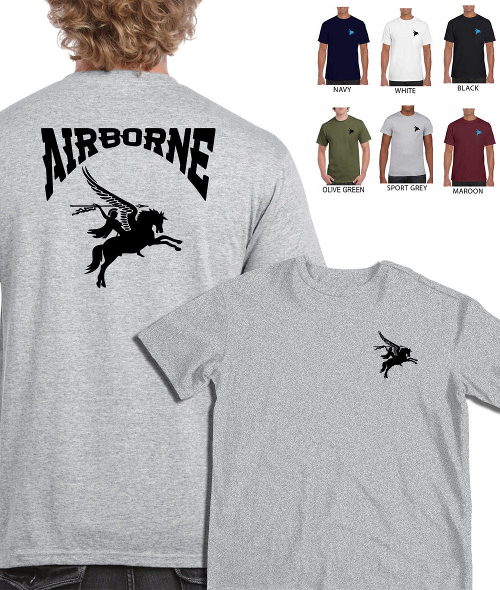 Airborne Forces PEGASUS T-Shirt ALL ARMS 16 Air Assault Brigade parachute