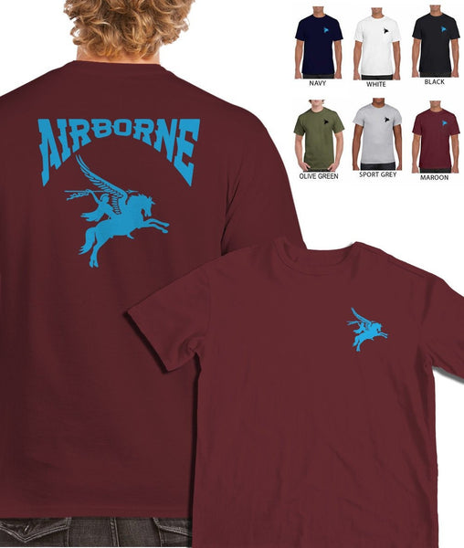 Airborne Forces PEGASUS T-Shirt ALL ARMS 16 Air Assault Brigade parachute