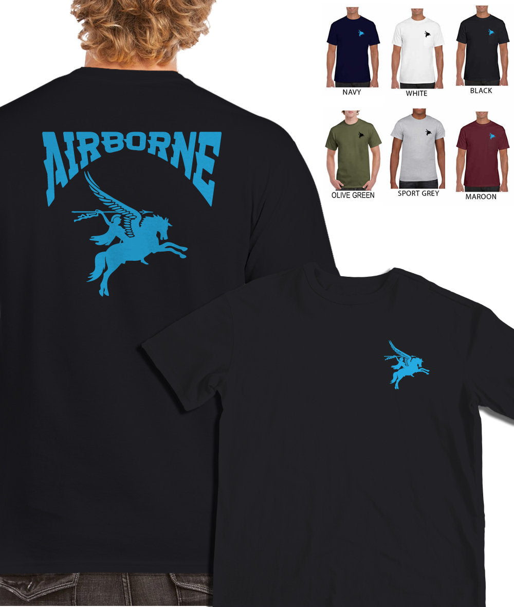 Airborne Forces PEGASUS T-Shirt ALL ARMS 16 Air Assault Brigade parachute